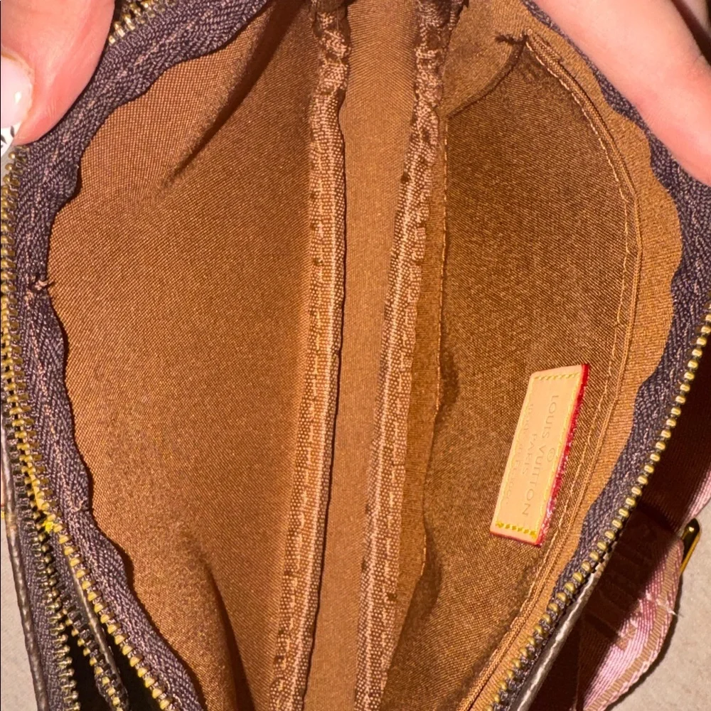 Louis Vuitton Monogram Multi Pochette with Pink Strap-READ THE ENTIRE LISTING - Picture 11 of 13